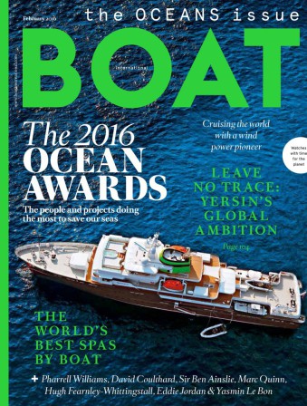 Cover boat  the 2016 ocean Awards